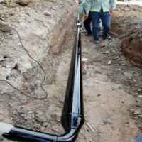 Bitum quét ống kim loại